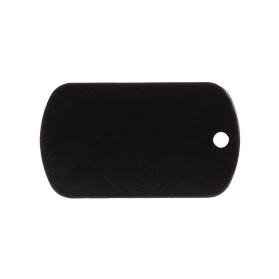 תג שם- דיסקית שחורה - FOR DOG TRAINERS- ISRAEL