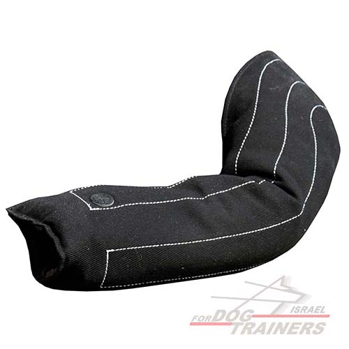 שרוול נשיכה לכלב בוגר עשוי מפשתן צרפתי - FOR DOG TRAINERS- ISRAEL