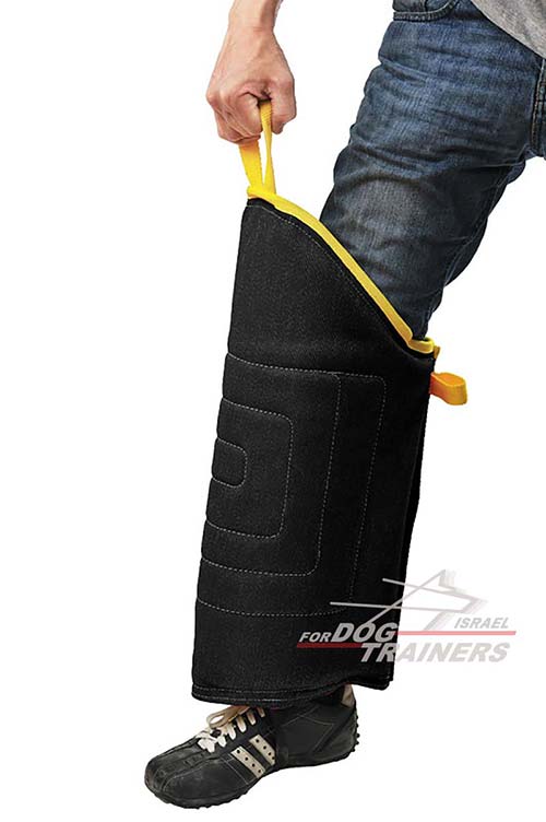 שרוול הגנה לרגל עשוי מפשתן צרפתי - FOR DOG TRAINERS- ISRAEL