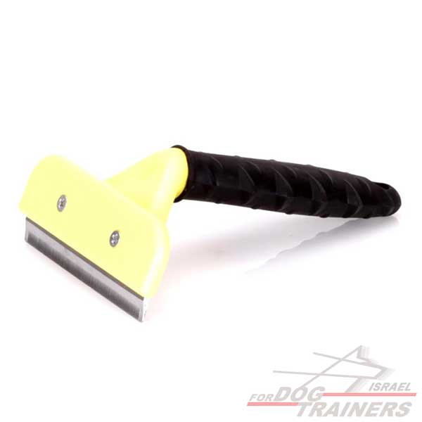 מסרק לכלבים -מברשת הפלא האיטלקית- גודל ענק - FOR DOG TRAINERS- ISRAEL