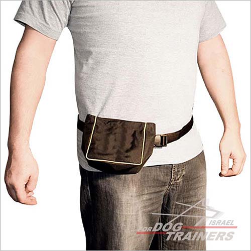 תיק / פאוץ' חטיפים ופינוקים לאילוף כלבים מקצועי - FOR DOG TRAINERS- ISRAEL