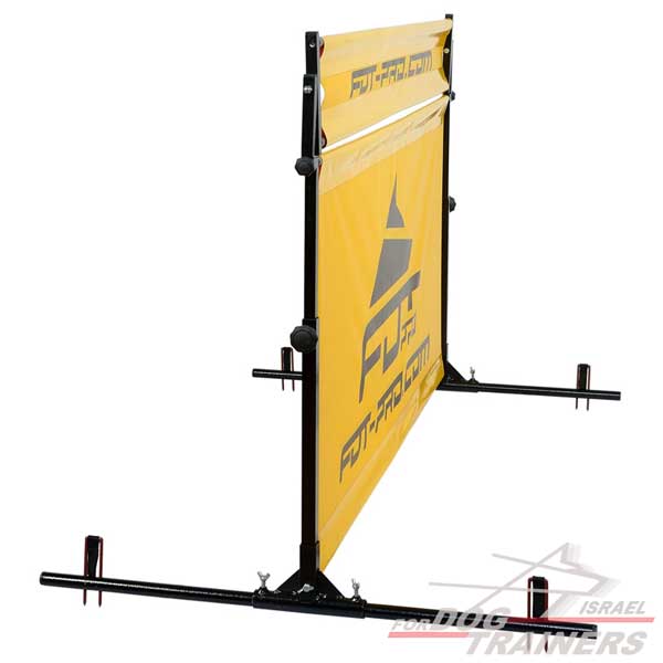 משוכה חדשה לאימוני קפיצה שוצהונד -חלק עליון מסתובב- מטר 1 - FOR DOG TRAINERS- ISRAEL