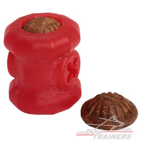 צעצוע לעיסה מחזיק חטיפים לגזעי כלבים בינוניים - FOR DOG TRAINERS- ISRAEL