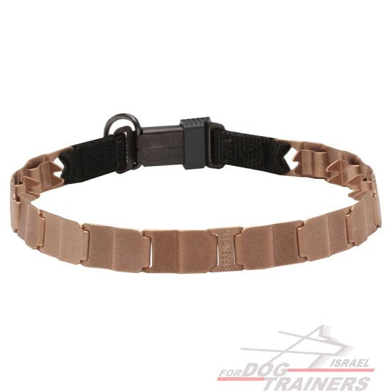 קולר דוקרנים מעוצב באיכות מעולה- אורך כולל 60 ס"מ - FOR DOG TRAINERS- ISRAEL