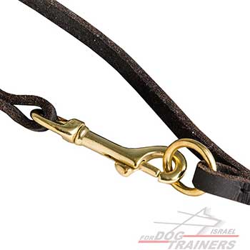 רצועה לכלב מעור אנגלי – רב תכליתית וקלה לשימוש - FOR DOG TRAINERS- ISRAEL