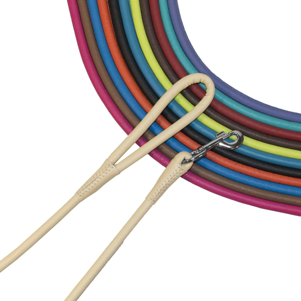 רצועת עור לכלב עשויה עור רך - FOR DOG TRAINERS- ISRAEL