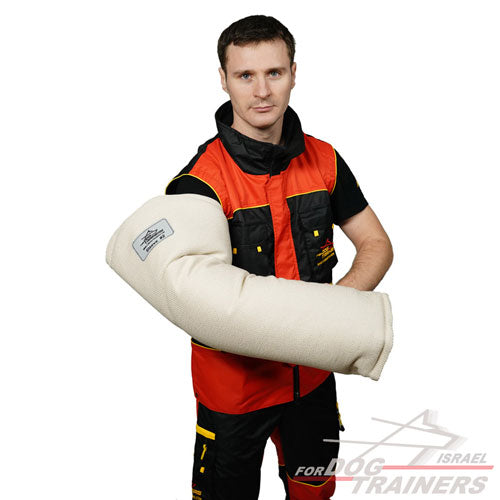 שרוול נשיכה בלגי מקצועי לכלבים צעירים- רך במיוחד - מס' 2 - FOR DOG TRAINERS- ISRAEL