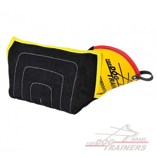 שרוול נשיכה קצר לגורים וכלבים צעירים עשוי מפשתן צרפתי - FOR DOG TRAINERS- ISRAEL