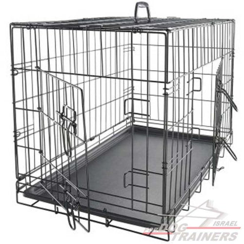 כלוב רשת איכותי ומקצועי- 122 ס"מ - FOR DOG TRAINERS- ISRAEL