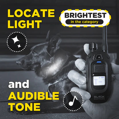 Dogtra 1200X Black (1900X Black) - נורת LED כחולה וצליל שמע - קולר אילוף דוגטרה