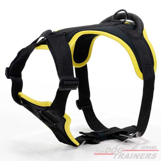 חדש! רתמה לכלב באיכות מעולה לשליטה מירבית - FOR DOG TRAINERS- ISRAEL
