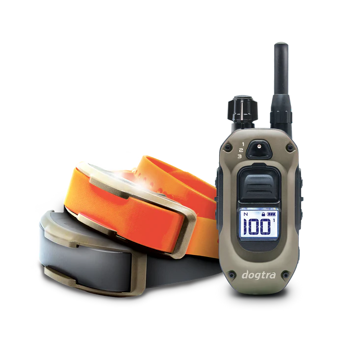 חדש! דוגטרה קולר אלקטרוני- קולר אילוף חשמלי ערכה ל2 כלבים Dogtra 1202X (1902X)