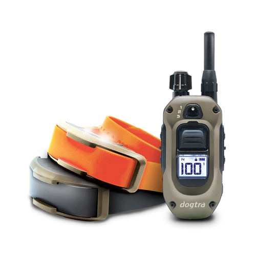 חדש! דוגטרה קולר אלקטרוני- קולר אילוף חשמלי ערכה ל2 כלבים Dogtra 1202X (1902X)