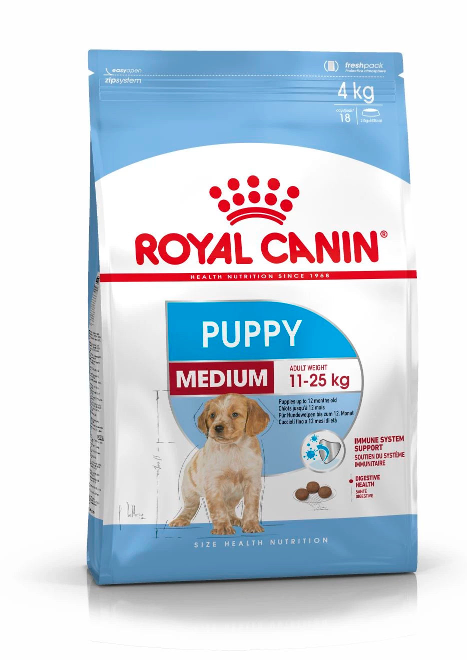 Royal Canin רויאל קנין מדיום פאפי 15 ק"ג