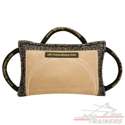 כרית נשיכה לכלב משולבת עור - FOR DOG TRAINERS- ISRAEL