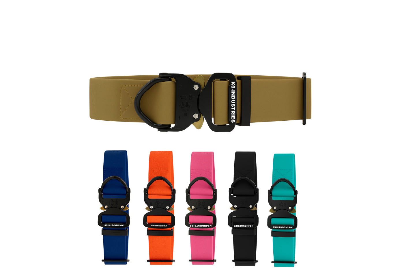 קולר מקצועי לכלב עשוי ביאוטן עם אבזם מתכת- 40 מ"מ (1.5 אינץ')