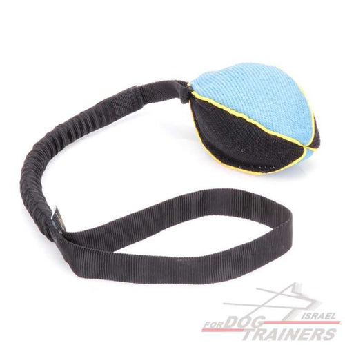 פפירול חדשני לכלב- עם ידית אחיזה נמתחת עשויה חבל בנג'י - FOR DOG TRAINERS- ISRAEL