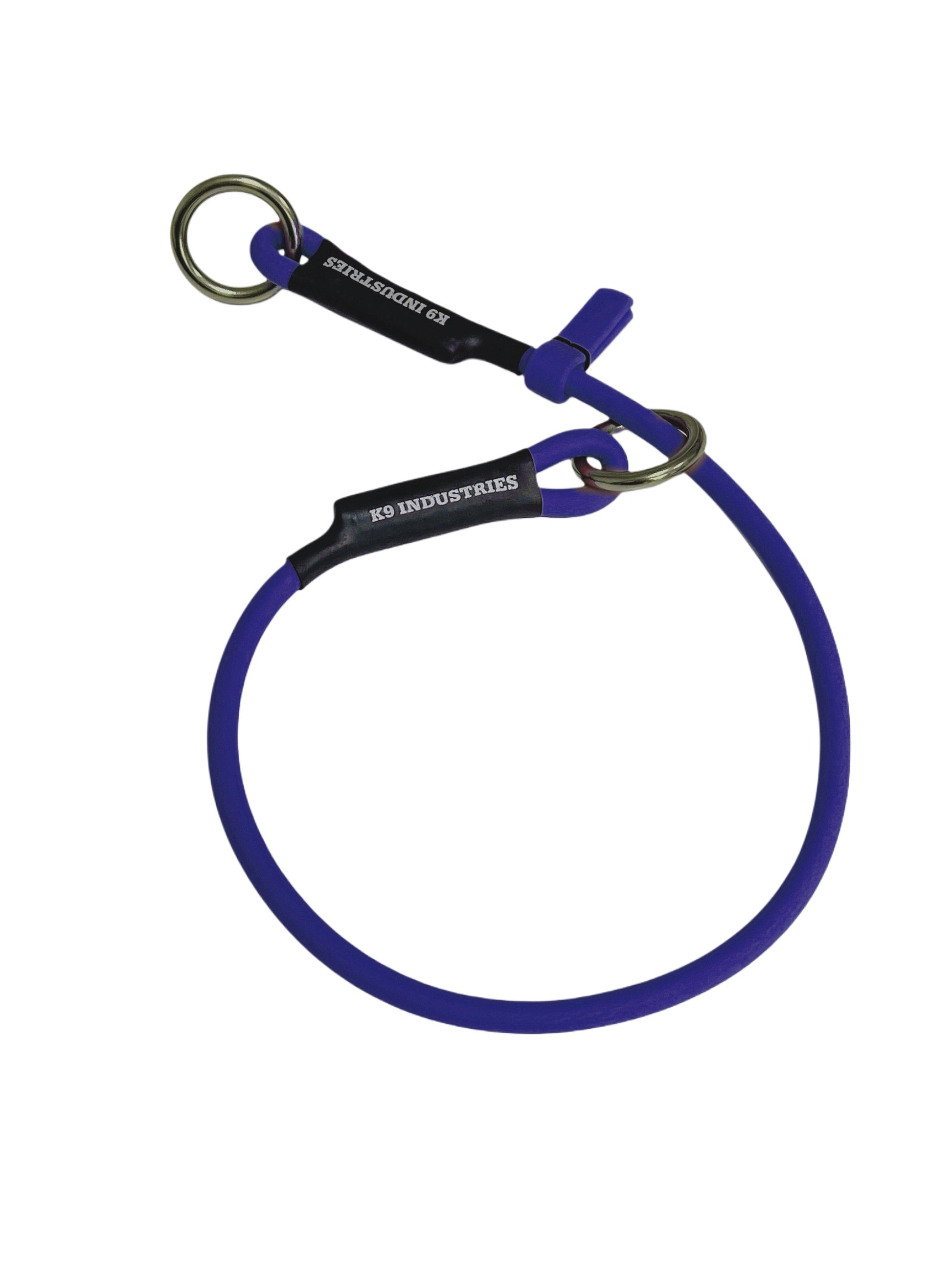 קולר סליפ ביאוטן עגול כחול נייבי לכלב - FOR DOG TRAINERS ישראל