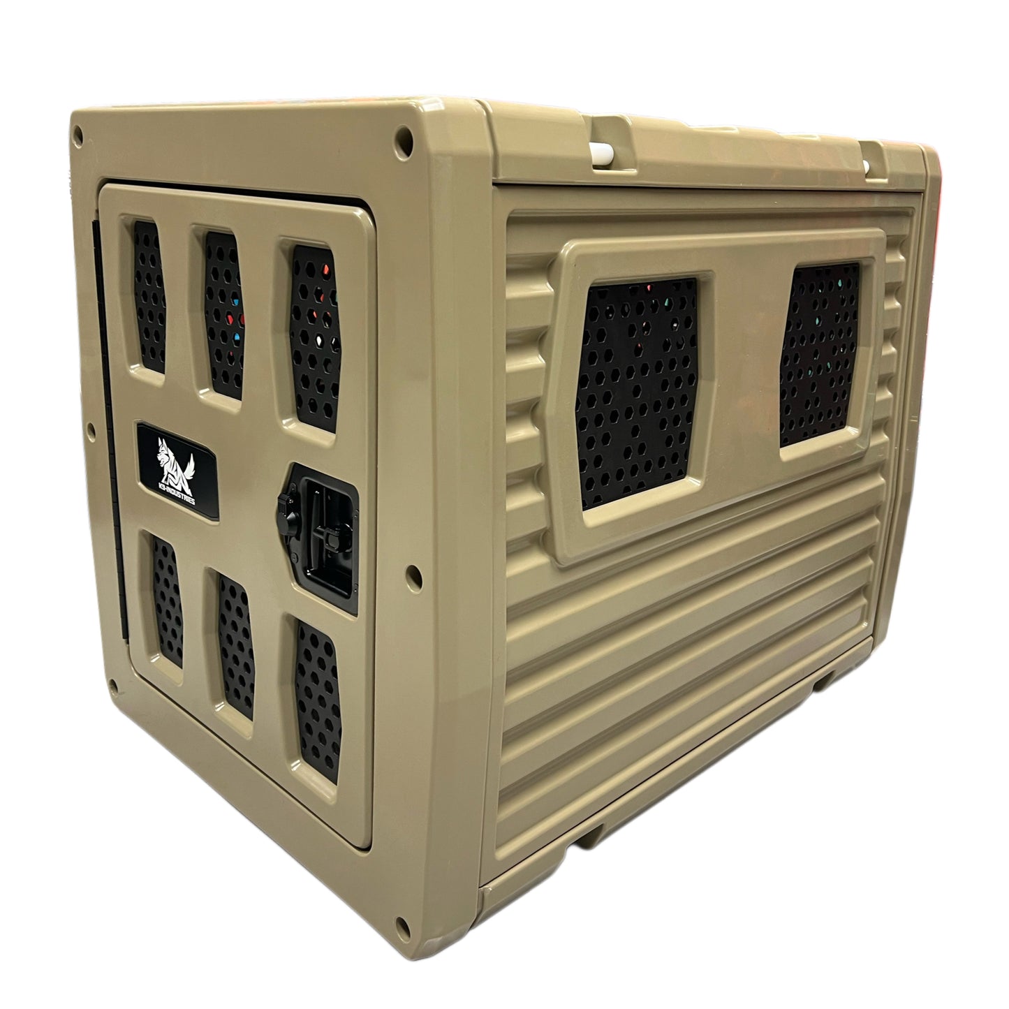 כלוב מחוזק עשוי מדפנות עבות במיוחד K9 INDUSTRIES