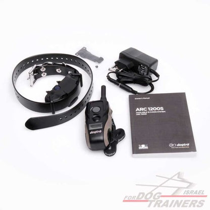 דוגטרה קולר אלקטרוני- קולר אילוף חשמלי  Dogtra Arc 1200s (1900) - FOR DOG TRAINERS- ISRAEL