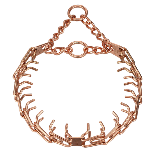 קולר דוקרנים חוליות צפופות - גודל בינוני- עשוי קורגן היפו אלרגני