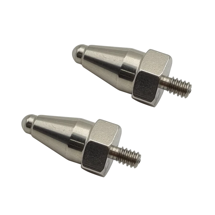 סט פינים מאורכים לקולרי דוגטרה (הברגה זכר)- 19 מ"מ