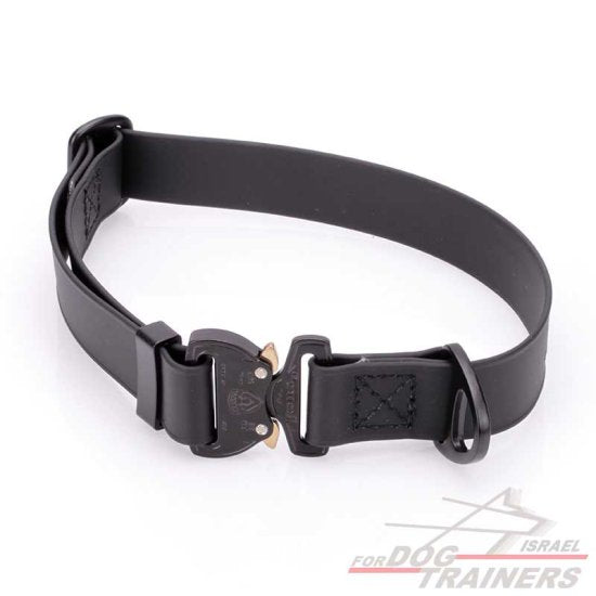 קולר מתכונן לכלב מביאוטן- עם נעילת קוברה מקורית - FOR DOG TRAINERS- ISRAEL