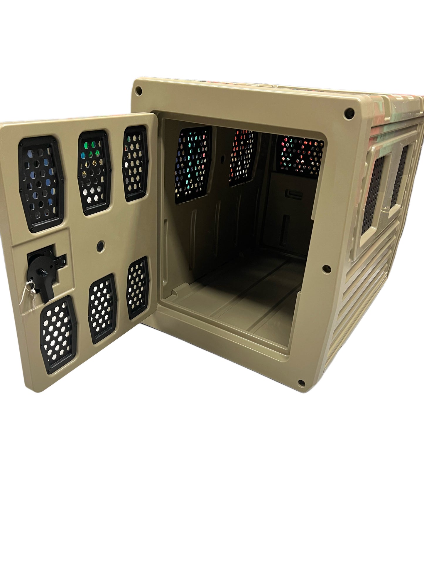 כלוב מחוזק עשוי מדפנות עבות במיוחד K9 INDUSTRIES