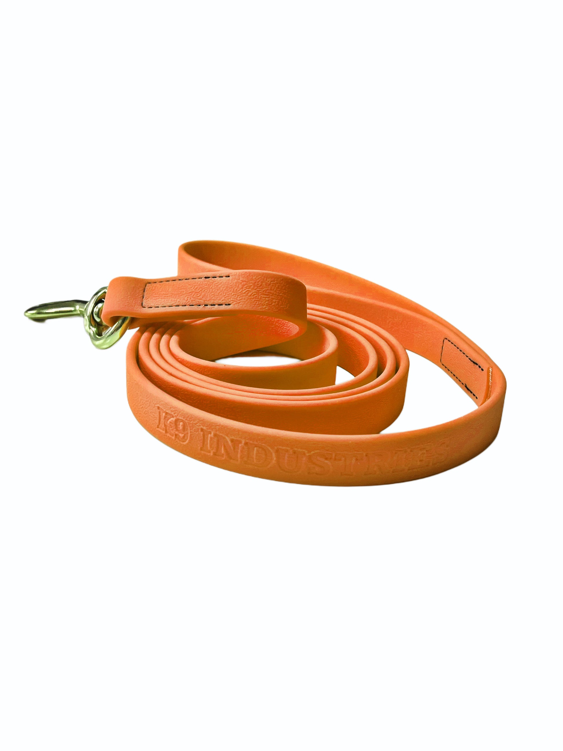 רצועה לכלב עשויה מביאוטן- איכותית ועמידה במיוחד כתום - FOR DOG TRAINERS- ISRAEL