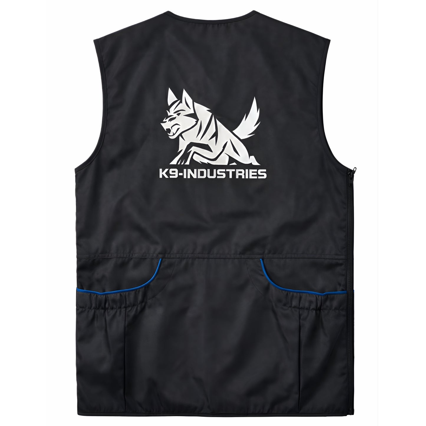 ווסט מקצועי למאלפי כלבים – ווסט אימונים פרקטי, איכותי ועמיד לשימוש יומיומי בצבע שחור