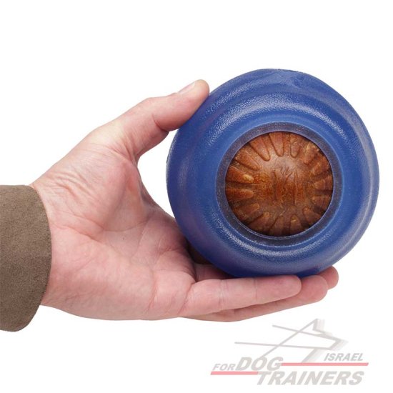 צעצוע דיספנסר פינוקים מגומי מיוחד לגזעי כלבים גדולים - FOR DOG TRAINERS- ISRAEL