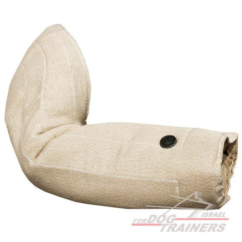 שרוול נשיכה לכלב בוגר עשוי מבד יוטה - FOR DOG TRAINERS- ISRAEL
