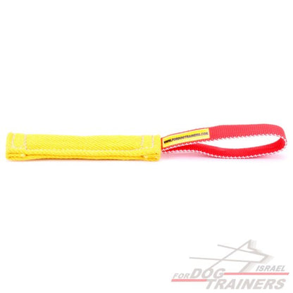 פפירול לכלב גור מבד פשתן צרפתי עם ידית אחיזה אחת - FOR DOG TRAINERS- ISRAEL