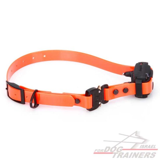 חדש! רצועה חלופית לקולר אלקטרוני עם פתיחת קוברה מקורית- רוחב 1.8 ס"מ - FOR DOG TRAINERS- ISRAEL