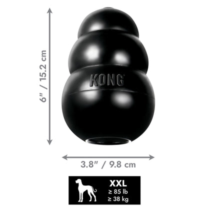 מוצר נשיכה עמיד במיוחד קונג אקסטרים מידה אקסטרה אקסטרה לארג-  KONG Extreme XXL