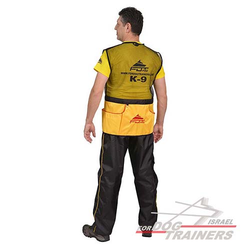 ווסט מאוורר עם הרבה כיסים לאילוף כלבים - FOR DOG TRAINERS- ISRAEL