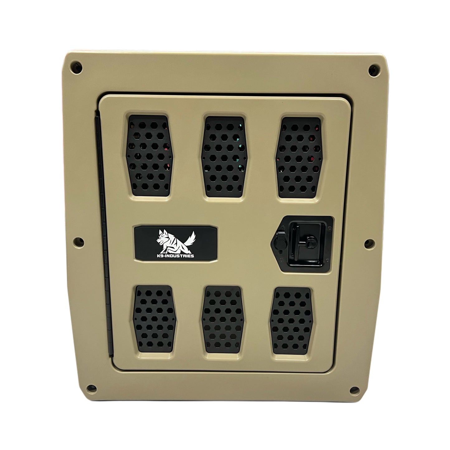 כלוב מחוזק עשוי מדפנות עבות במיוחד K9 INDUSTRIES