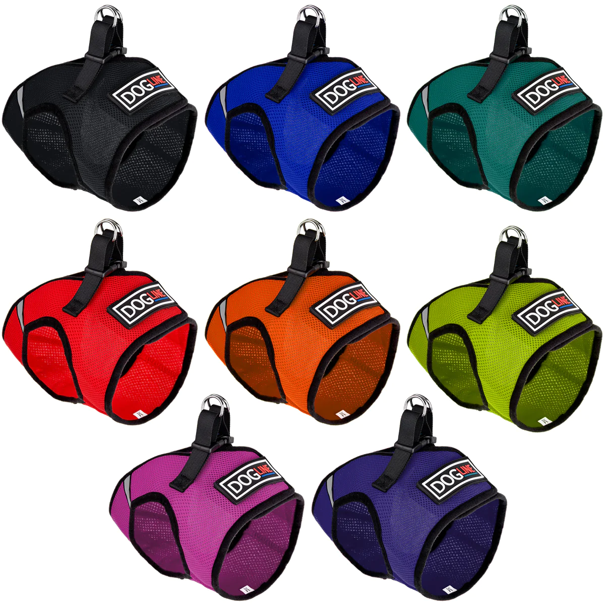 רתמת רשת לכלב דגם בוסטון- דוגליין - FOR DOG TRAINERS- ISRAEL