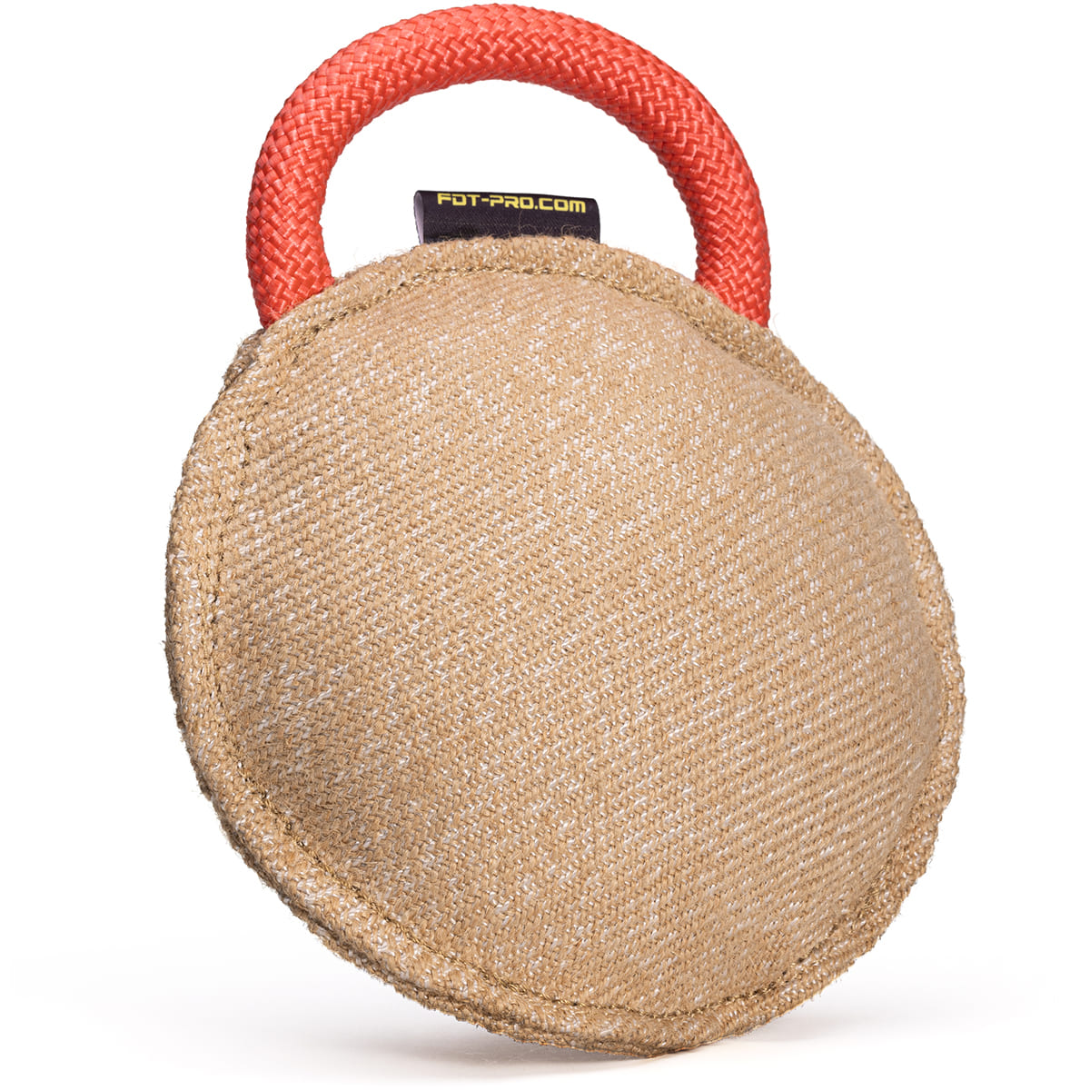 כרית נשיכה לכלב עם ידית מבד יוטה - FOR DOG TRAINERS- ISRAEL