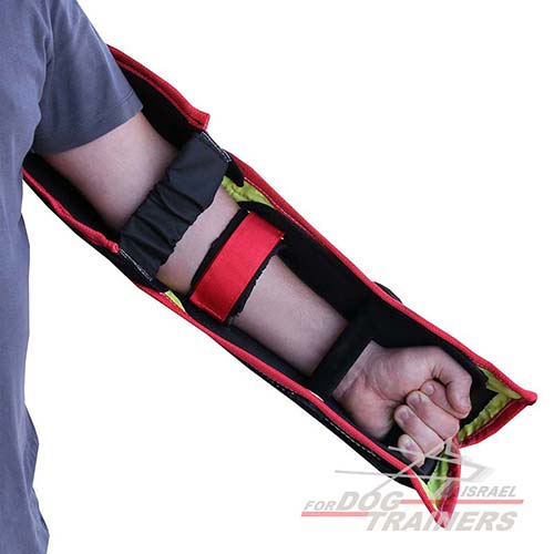 שרוול נשיכה מקצועי עשוי מפשתן צרפ - FOR DOG TRAINERS- ISRAEL