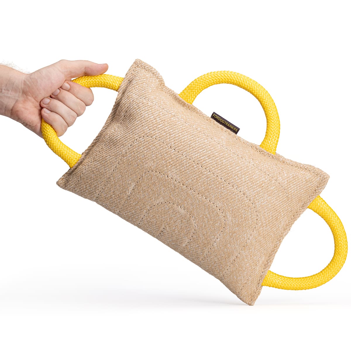 כרית נשיכה לכלב לאימונים עם 3 ידיות - FOR DOG TRAINERS- ISRAEL