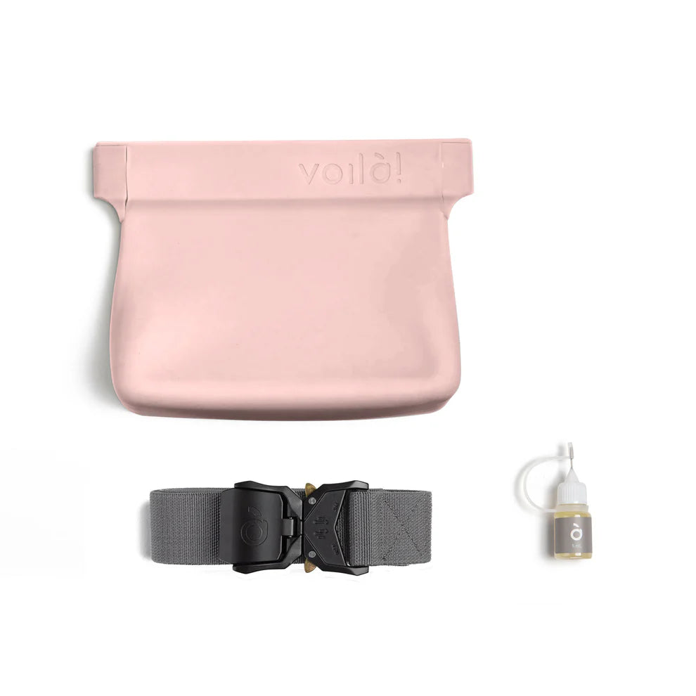 פאוץ' אילוף מקצועי גדול voila  פאוץ' חטיפים מסיליקון מהפכני עם מגנון נעילה קל לניקוי ושטיפה - FOR DOG TRAINERS- ISRAEL