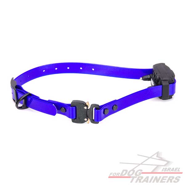 חדש! רצועה חלופית לקולר אלקטרוני עם פתיחת קוברה מקורית- רוחב 1.8 ס"מ - FOR DOG TRAINERS- ISRAEL