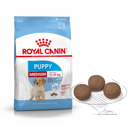 Royal Canin רויאל קנין מדיום פאפי 15 ק"ג