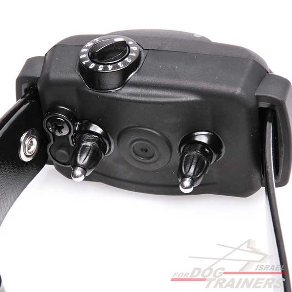 אי קולר- קולר נגד נביחות לכלבים בגודל בינוני- גדולים מאד e-collar BarkLess Pro BP-504 - FOR DOG TRAINERS- ISRAEL