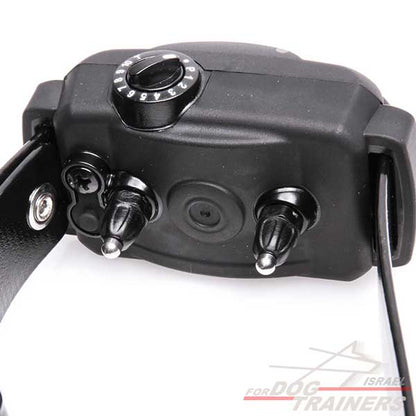 אי קולר- קולר נגד נביחות לכלבים בגודל בינוני- גדולים מאד e-collar BarkLess Pro BP-504 - FOR DOG TRAINERS- ISRAEL