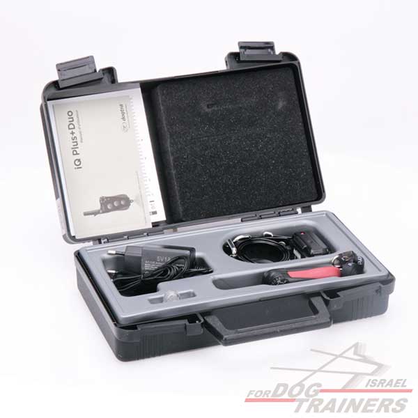 דוגטרה קולר אלקטרוני- קולר אילוף חשמלי Dogtra IQ PLUS - FOR DOG TRAINERS- ISRAEL