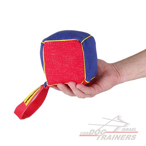 בלוק נשיכה עם ידית לכלב לאימון ומשחק - FOR DOG TRAINERS- ISRAEL