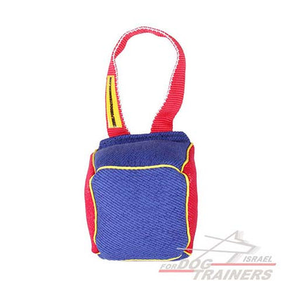בלוק נשיכה עם ידית לכלב לאימון ומשחק - FOR DOG TRAINERS- ISRAEL