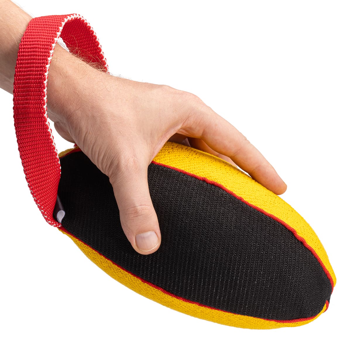 צעצוע נשיכה עם ידית לכלב לאימון ומשחק - FOR DOG TRAINERS- ISRAEL